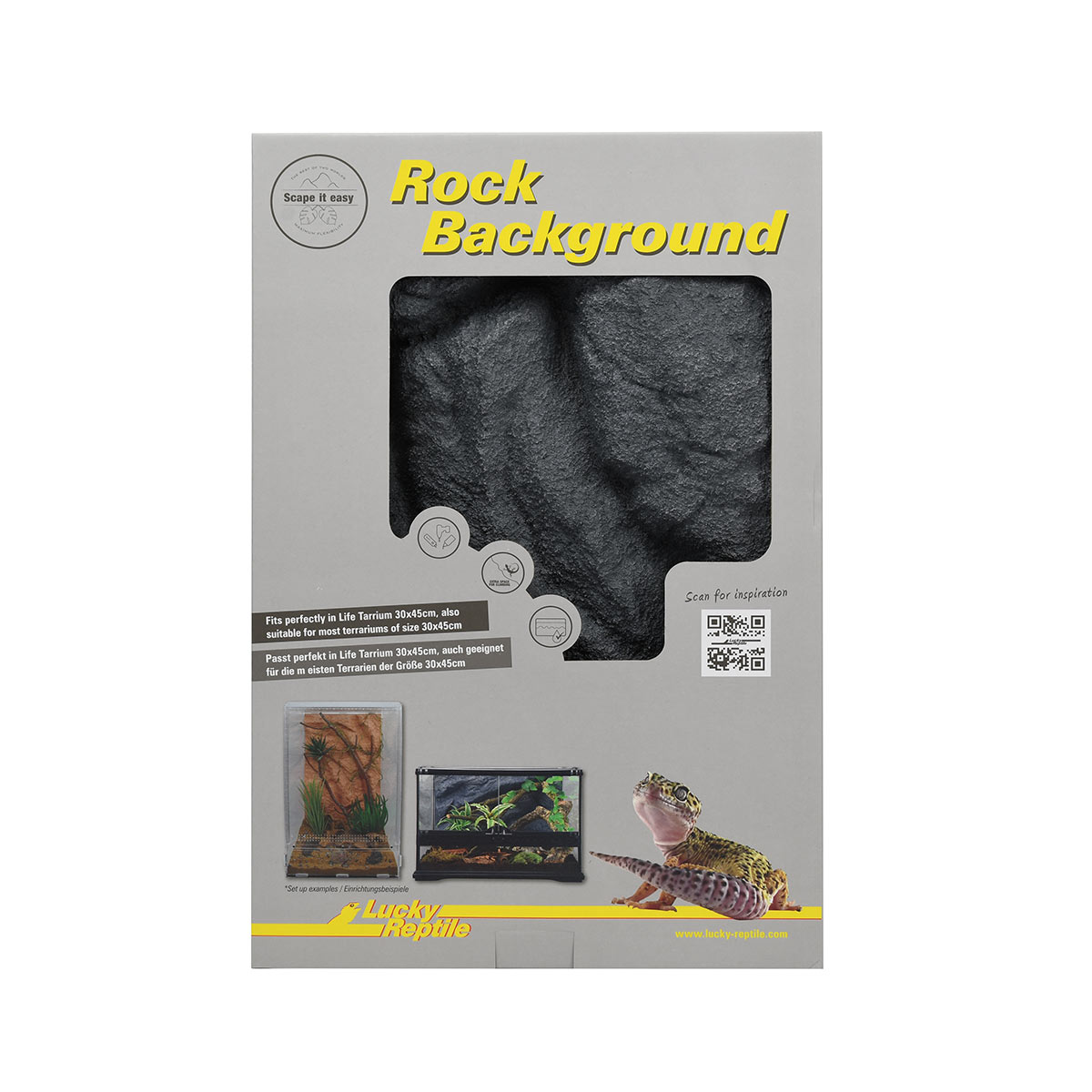 Lucky Reptile Rückwand Rock Background Basalt Grey 28x43 cm Lucky Reptile Rückwand Rock Background Basalt Grey 28x43 cm von Lucky Reptile