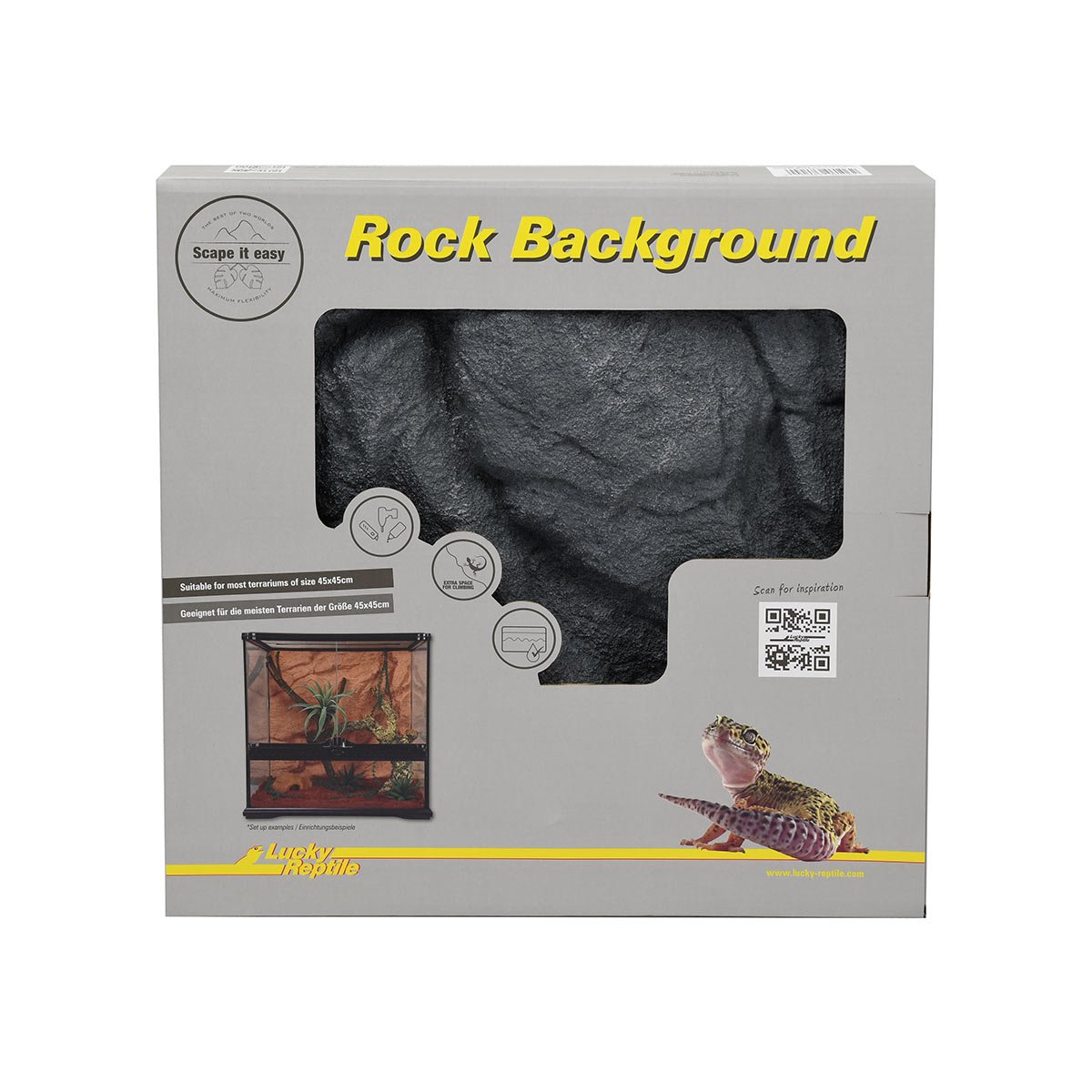 Lucky Reptile Rückwand Rock Background Basalt Grey 43x43 cm Lucky Reptile Rückwand Rock Background Basalt Grey 43x43 cm von Lucky Reptile