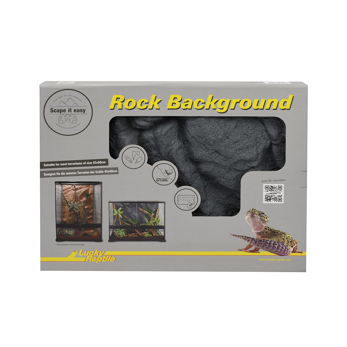 Lucky Reptile Rückwand Rock Background Basalt Grey 58x43 cm Lucky Reptile Rückwand Rock Background Basalt Grey 58x43 cm von Lucky Reptile