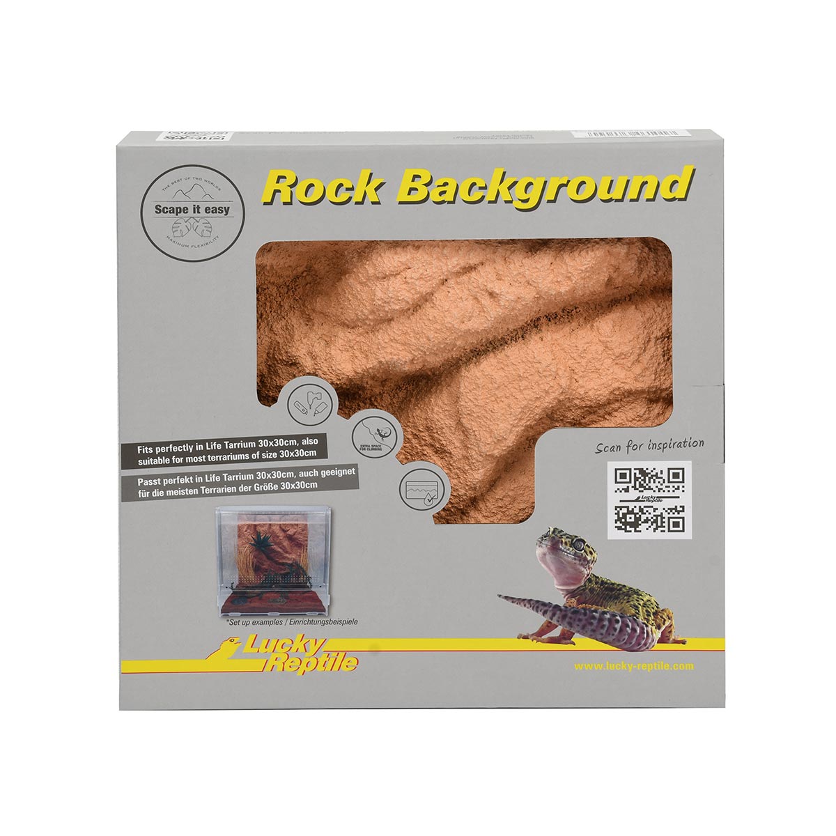 Lucky Reptile Rückwand Rock Background Outback Red 28x28 cm Lucky Reptile Rückwand Rock Background Outback Red 28x28 cm von Lucky Reptile