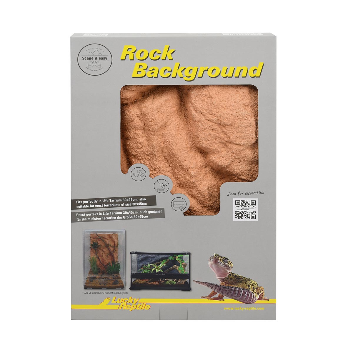 Lucky Reptile Rückwand Rock Background Outback Red 28x43 cm Lucky Reptile Rückwand Rock Background Outback Red 28x43 cm von Lucky Reptile