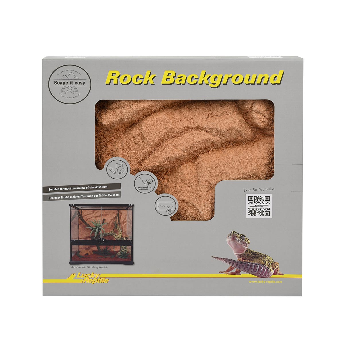 Lucky Reptile Rückwand Rock Background Outback Red 43x43 cm Lucky Reptile Rückwand Rock Background Outback Red 43x43 cm von Lucky Reptile