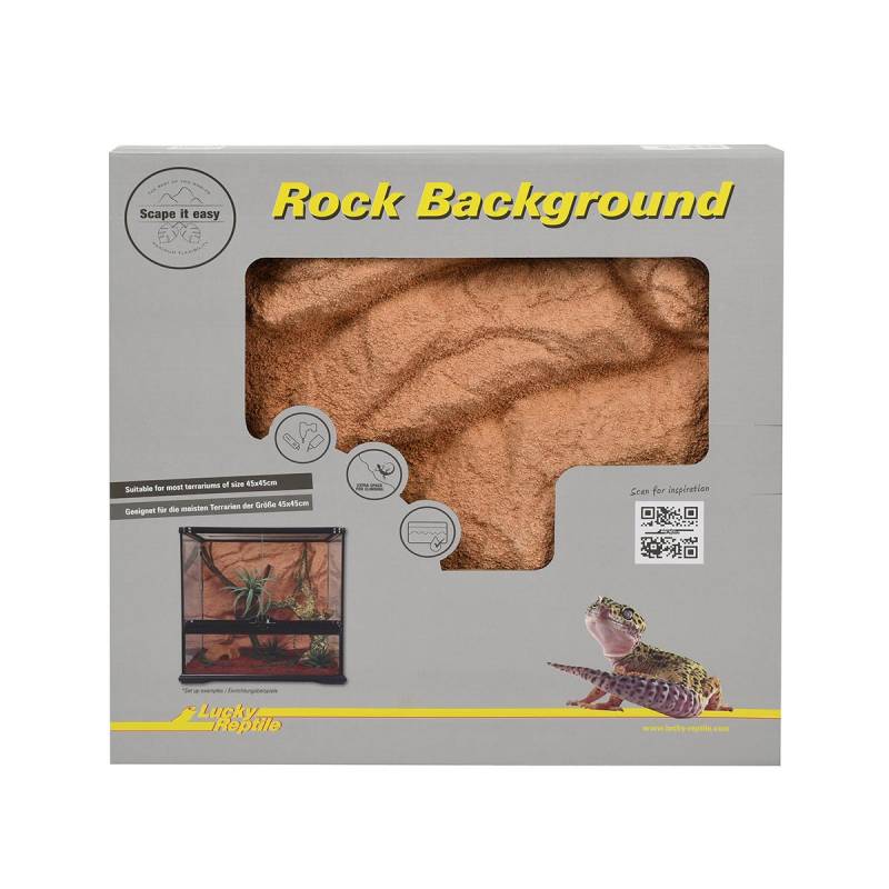 Lucky Reptile Rückwand Rock Background Outback Red 43x43 cm von Lucky Reptile