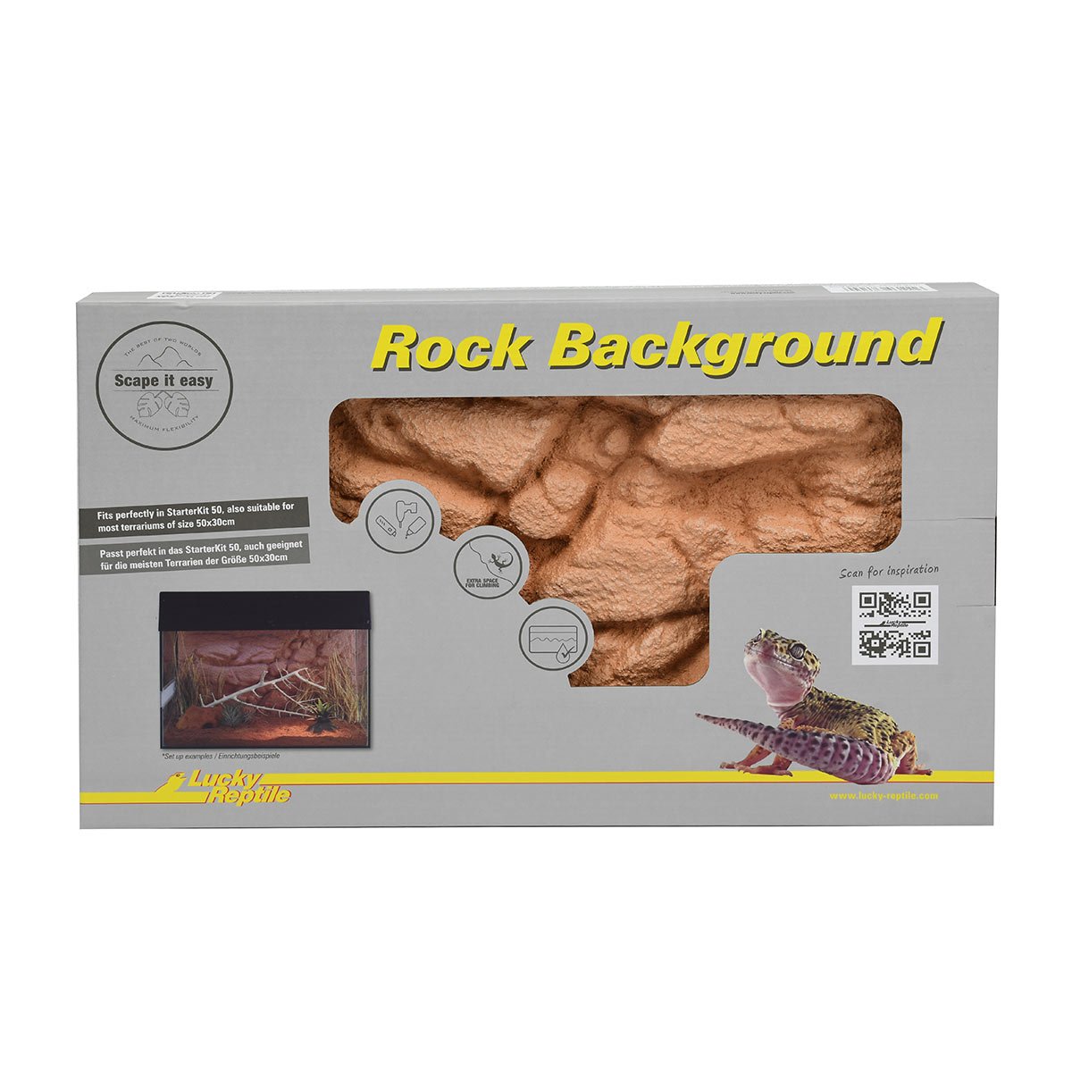 Lucky Reptile Rückwand Rock Background Outback Red 48x29 cm Lucky Reptile Rückwand Rock Background Outback Red 48x29 cm von Lucky Reptile