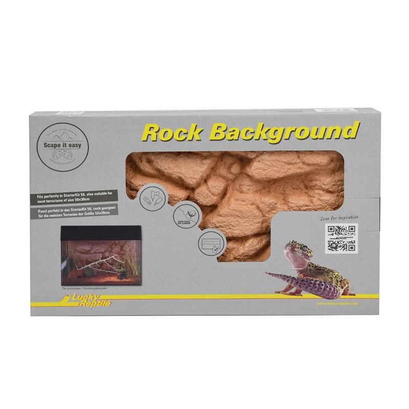 Lucky Reptile Rückwand Rock Background Outback Red 48x29 cm von Lucky Reptile
