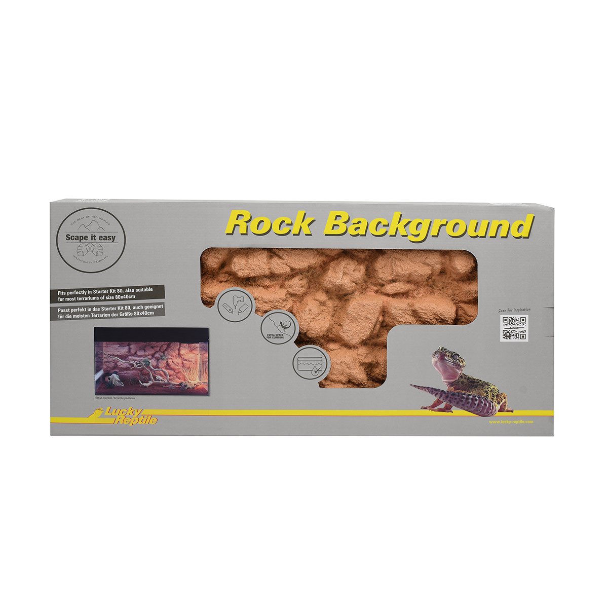 Lucky Reptile Rückwand Rock Background Outback Red 78x38 cm Lucky Reptile Rückwand Rock Background Outback Red 78x38 cm von Lucky Reptile