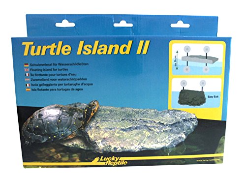 Lucky Reptile TU-M Turtle Island II mittel, 1 Stück (1er Pack) von Lucky Reptile