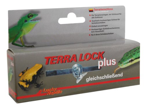 Lucky Reptile Terra Lock Plus - gleichschließend, Schloss für Terrarien von Lucky Reptile
