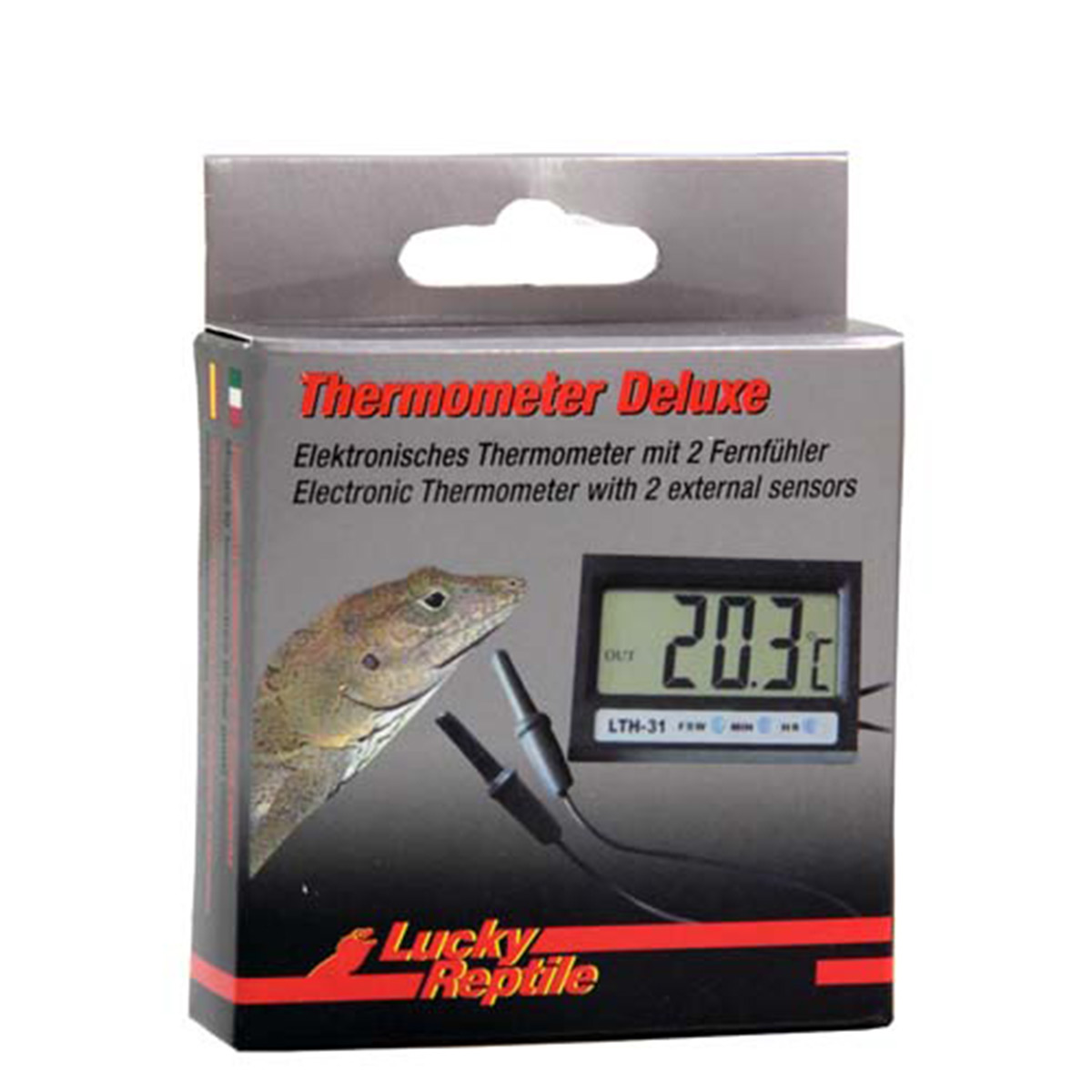 Lucky Reptile Thermometer Deluxe mit Fernfühler Lucky Reptile Thermometer Deluxe mit Fernfühler von Lucky Reptile