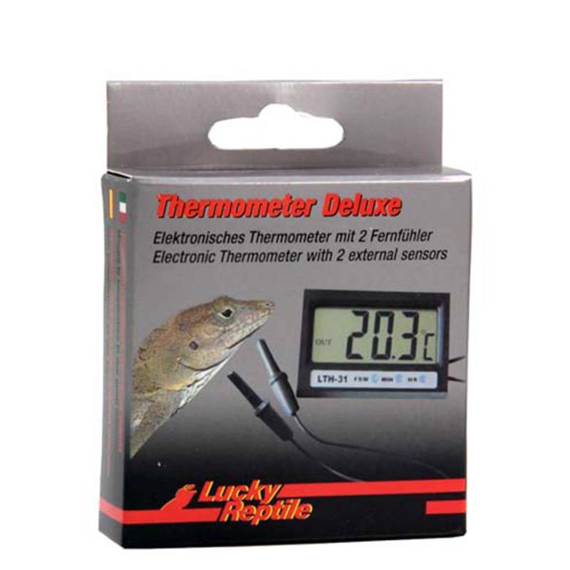 Lucky Reptile Thermometer Deluxe mit Fernfühler von Lucky Reptile