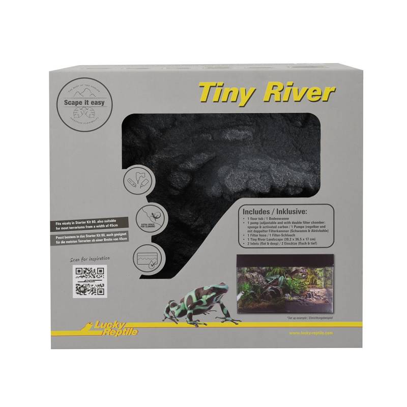 Lucky Reptile Tiny River 39,2x36,5x17 cm von Lucky Reptile