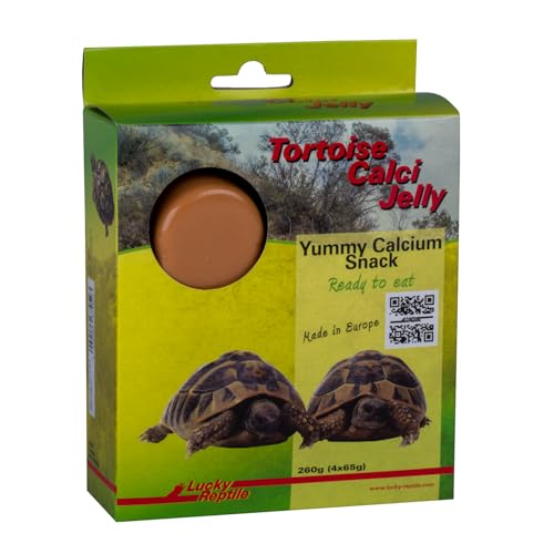 Lucky Reptile Tortoise Calci Jelly, Inhalt:4 x 65g von Lucky Reptile
