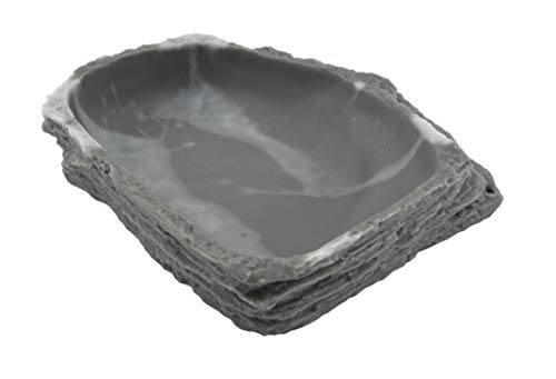 Lucky Reptile WDG-8 Corner Dish Granit - groß, XL, Granit von Lucky Reptile