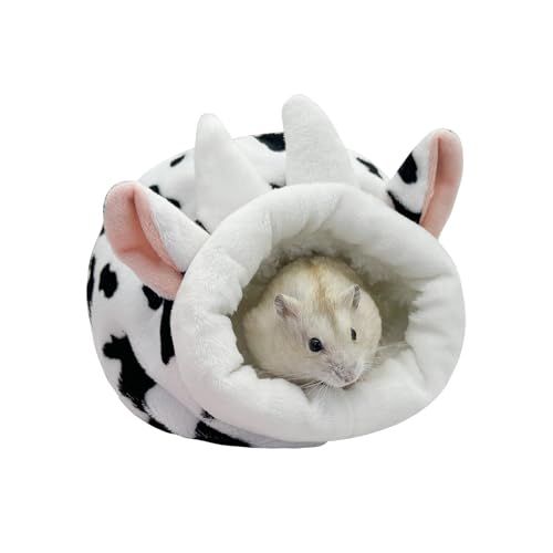 LuckyOpt Hamster Bett, nettes Mini Meerschweinchen Bett mit Abnehmbarer Bettwäsche, weiches kleines Tierbett für Meerschweinchen Syrische Igel Gerbil kleine Haustiere von LuckyOpt