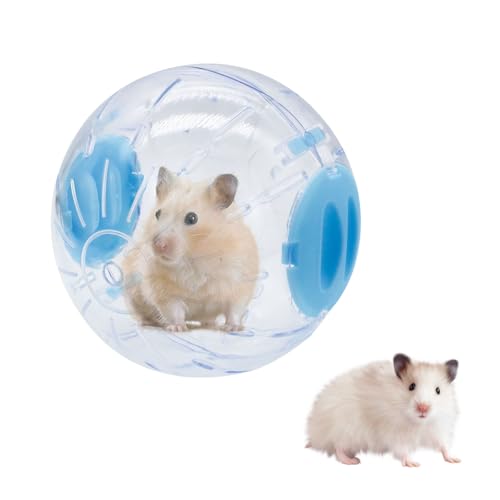 LuckyOpt Kleiner Hamsterball, 15 cm, transparent, atmungsaktiv, Hamster-Trainingsball für die Zeit totzuschlagen, dickes, stabiles Hamsterspielzeug für Zwerghamster, kleine Rennmäuse, kleine syrische LuckyOpt Kleiner Hamsterball, 15 cm, transparent, atmungsaktiv, Hamster-Trainingsball für die Zeit totzuschlagen, dickes, stabiles Hamsterspielzeug für Zwerghamster, kleine Rennmäuse, kleine syrische von LuckyOpt