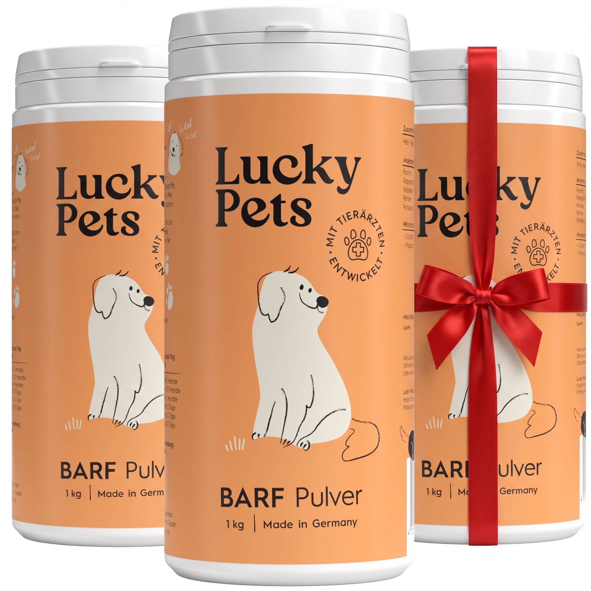 Lucky Pets Barf Pulver - Barf-Pulver 3er Spar-Paket von LuckyPets