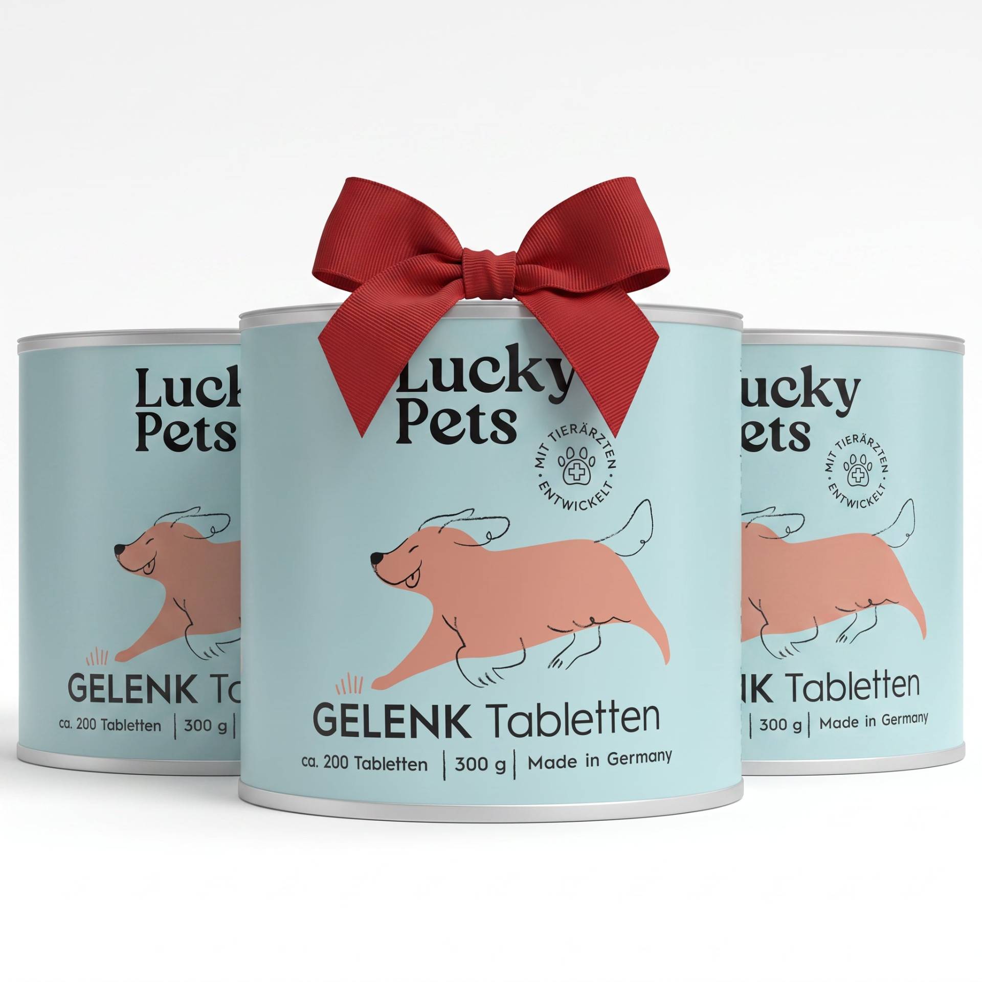 Lucky Pets Gelenktabletten - 3er Set Gelenktabletten 300 g von LuckyPets
