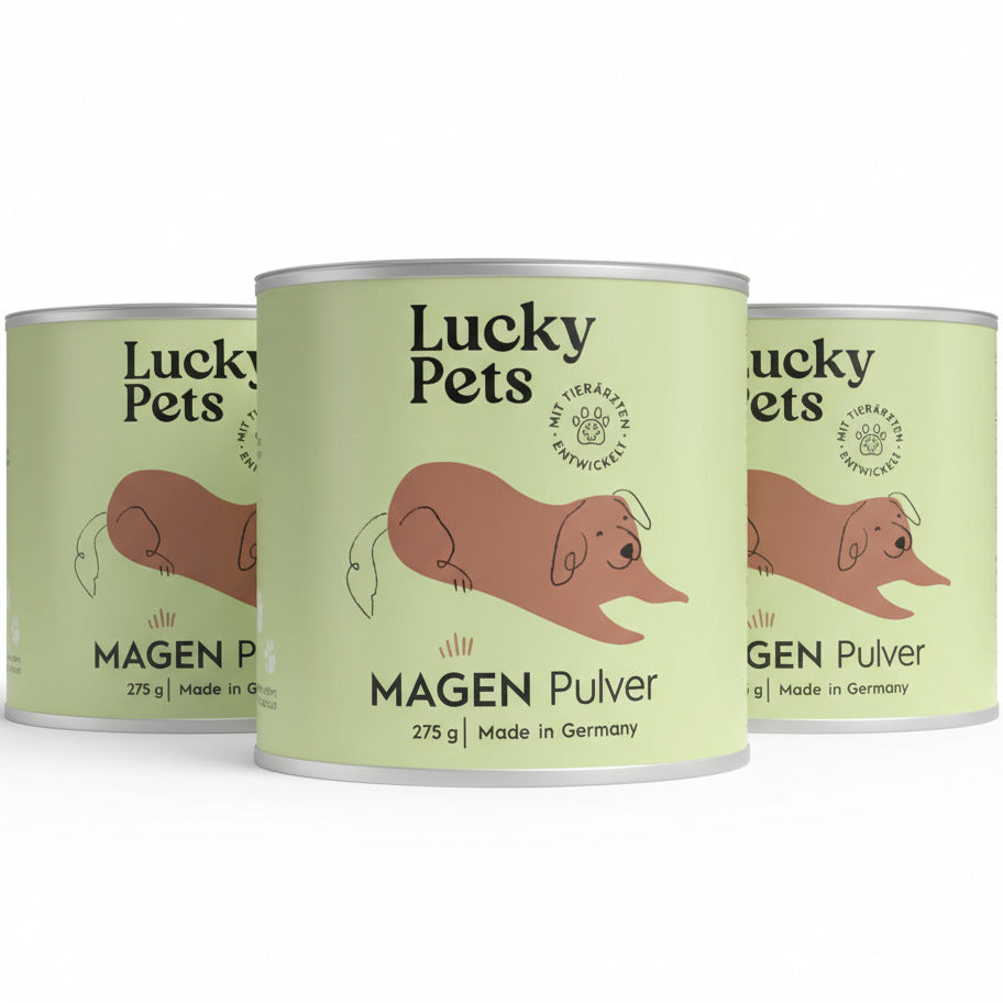 Lucky Pets Premium Magenpulver - 3er Set Magenpulver von LuckyPets