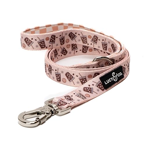 Lucy & Co. Designer-Hundeleine, bequemes Trainingsprodukt mit verstellbaren Brust- und Nackengurten, Größe L, Hellbraun/Weiß Lucy & Co. Designer-Hundeleine, bequemes Trainingsprodukt mit verstellbaren Brust- und Nackengurten, Größe L, Hellbraun/Weiß von Lucy & Co.