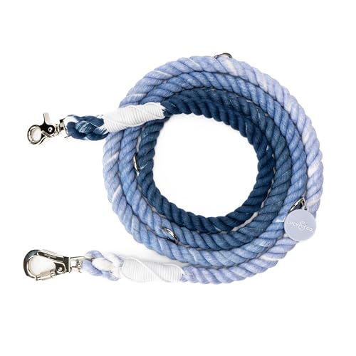 The Lucy & Co. Blueberry Twist-6-in-1-Seilleine, Ombré-Blau, freihändig The Lucy & Co. Blueberry Twist-6-in-1-Seilleine, Ombré-Blau, freihändig von Lucy & Co.
