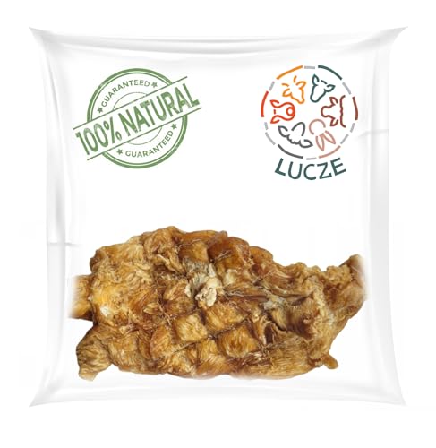 Lucze, 100 % Hähnchenbrustfilet für Hunde, Luftgetrocknet, Mager & Leicht Verdaulich, Ohne Zusatzstoffe, Getreide und Zucker, Natürlicher Kausnack für Hunde Aller Größen und Rassen, 500g von Lucze