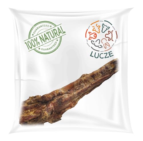 Lucze, Pferdeschwanz für Hunde, 100% Natur Kauartikel, Hypoallergen & Getreidefrei, Luftgetrocknetes Pferdefleisch, Gesunder Kausnack für Allergiker, Hunde Aller Größen & Rassen, 1 Stück von Lucze