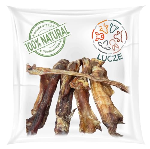 Lucze, Pferdesehnen für Hunde, 1kg, Hypoallergenes Hundefutter, Kauartikel Hund vom Pferd, Getreocknete Sehnen 100% natürlich, Ideal für Allergiher, Tiernahrung ohne Chemie, Eigenherstellung von Lucze