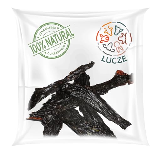 Lucze, Rinderleber für Hunde getrocknet 500g, Premium Kausnack für Große Hunde, 100% natürliche Hundesnacks ohne Zusatzstoffe, Zahnpflege & Belohnung Lucze, Rinderleber für Hunde getrocknet 500g, Premium Kausnack für Große Hunde, 100% natürliche Hundesnacks ohne Zusatzstoffe, Zahnpflege & Belohnung von Lucze