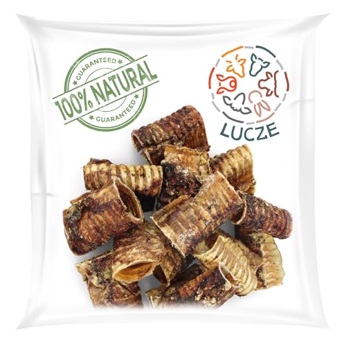 Lucze Rinderstrossen 10‑14 cm, 5 kg – Natürlicher Kausnack aus Rinderluftröhre, getreidefrei, proteinreich, 48 h luftgetrocknet, Zahnpflege Kauartikel ohne Zusatzstoffe, EU‑Qualität Lucze Rinderstrossen 10‑14 cm, 5 kg – Natürlicher Kausnack aus Rinderluftröhre, getreidefrei, proteinreich, 48 h luftgetrocknet, Zahnpflege Kauartikel ohne Zusatzstoffe, EU‑Qualität von Lucze