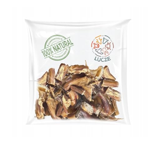 Lucze Ochsenziemer 500g Qualitäts Kauartikel getrocknet Hundesenack für Zwischendurch Natur Kausnack Hundeleckerli Tiernahrung von Lucze