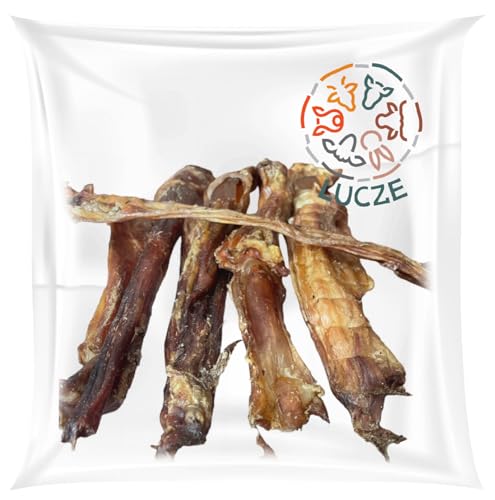 Lucze, Pferdesehnen für Hunde, 1kg, Hypoallergenes Hundefutter, Kauartikel Hund vom Pferd, Getreocknete Sehnen 100% natürlich, Ideal für Allergiher, Tiernahrung ohne Chemie, Eigenherstellung von Lucze