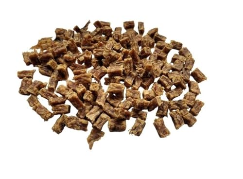 Trainingsleckerli Hunde - getrocknete Trainingshappen - 500g - Hundeleckerli für Training - Trainingswürfel hart - Trainingsknöchelchen - für - Lucze Premium Hundesnack (500, Huhn) von Lucze