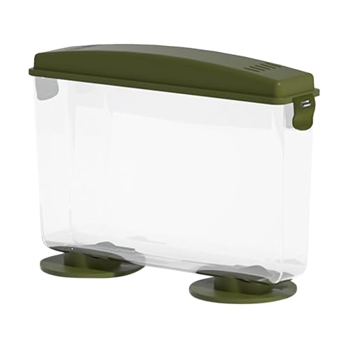 Lueear Desktop-Goldfischaquarium, Goldfischaquarium - Rechteckiges Fischaquarium mit 360-Grad-Ansicht | Aquarien und Fischschalen für Goldfische, Tisch- oder Desktop-Display, einfache Einrichtung Lueear Desktop-Goldfischaquarium, Goldfischaquarium - Rechteckiges Fischaquarium mit 360-Grad-Ansicht | Aquarien und Fischschalen für Goldfische, Tisch- oder Desktop-Display, einfache Einrichtung von Lueear