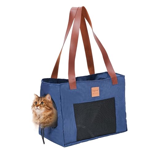 Lueear Katzentragetasche, Katzentasche für Reisen, tragbare Haustier-Reisetasche, atmungsaktives Netzgewebe, geeignet für lange und kurze Reisen, Reisen, Camping, Outdoor Lueear Katzentragetasche, Katzentasche für Reisen, tragbare Haustier-Reisetasche, atmungsaktives Netzgewebe, geeignet für lange und kurze Reisen, Reisen, Camping, Outdoor von Lueear