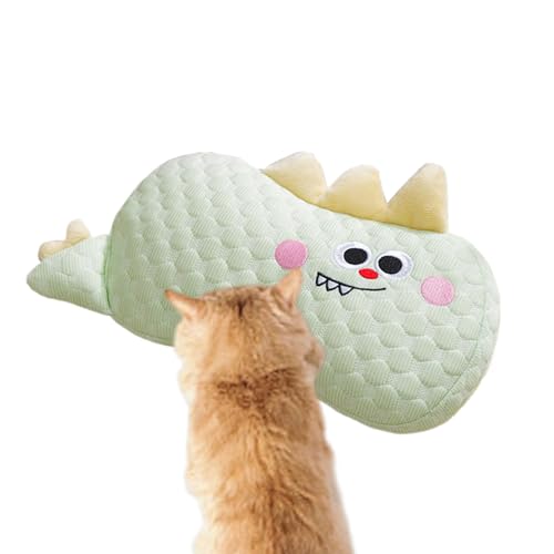 Lueear Kissen für Katzen – Nackenkissen für Katzen und Hunde, maschinenwaschbar, kühlend, beruhigend, Haustierzubehör für Kätzchen und Welpen, weiche Kopfstütze zum Schlafen Lueear Kissen für Katzen – Nackenkissen für Katzen und Hunde, maschinenwaschbar, kühlend, beruhigend, Haustierzubehör für Kätzchen und Welpen, weiche Kopfstütze zum Schlafen von Lueear