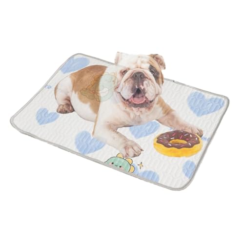 Lueear Kühlmatte für Haustiere, Kühlmatte für Hunde, Sommer faltbare Matten Kühlbett Haustierkissen, Bequeme, atmungsaktive Kühlmatte, tragbare Pads für kleine, mittelgroße und große Hunde zu Hause im Lueear Kühlmatte für Haustiere, Kühlmatte für Hunde, Sommer faltbare Matten Kühlbett Haustierkissen, Bequeme, atmungsaktive Kühlmatte, tragbare Pads für kleine, mittelgroße und große Hunde zu Hause im von Lueear