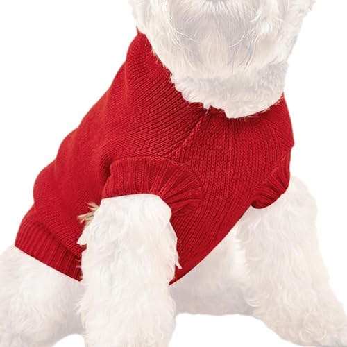 Lueear Weihnachtspullover für Welpen, warme Strickwaren mit Mütze und Weihnachtsbaum-Muster, Haustierpullover, Urlaubs-Hundekleidung, Haustierkleidung Lueear Weihnachtspullover für Welpen, warme Strickwaren mit Mütze und Weihnachtsbaum-Muster, Haustierpullover, Urlaubs-Hundekleidung, Haustierkleidung von Lueear
