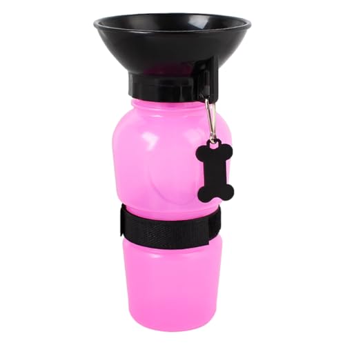Quetschbare Hunde-Wasserflasche, 500 ml, tragbare Reise-Wassernapf-Flasche Quetschbare Hunde-Wasserflasche, 500 ml, tragbare Reise-Wassernapf-Flasche von Lueear