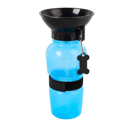 Quetschbare Hunde-Wasserflasche, 500 ml, tragbare Reise-Wassernapf-Flasche Quetschbare Hunde-Wasserflasche, 500 ml, tragbare Reise-Wassernapf-Flasche von Lueear
