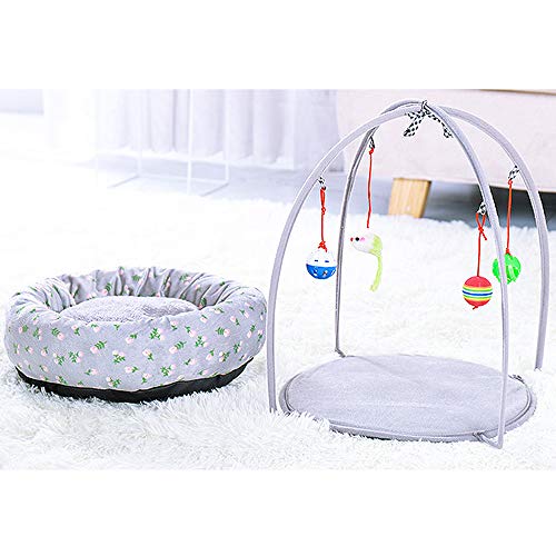 Lufodon All-Season Pet Cave – Multifunktionales Spielzelt mit Spielzeug für Katzen und Hunde, bequemes Matratzenbett für jedes Wetter, ideal für Indoor-Spaß und Ruhe Lufodon All-Season Pet Cave – Multifunktionales Spielzelt mit Spielzeug für Katzen und Hunde, bequemes Matratzenbett für jedes Wetter, ideal für Indoor-Spaß und Ruhe von Lufodon