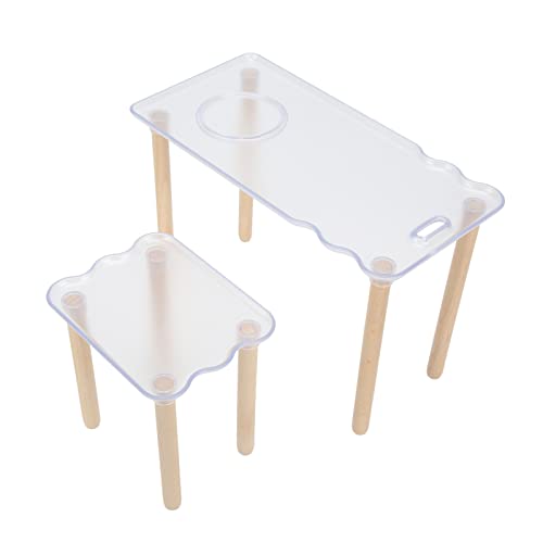 Lufodon Hamster-Spielplattform, einfache, sichere, abnehmbare Hamster-Landschaftsplattform für kleine Haustiere, Streifenhörnchen, Goldener Bär Lufodon Hamster-Spielplattform, einfache, sichere, abnehmbare Hamster-Landschaftsplattform für kleine Haustiere, Streifenhörnchen, Goldener Bär von Lufodon
