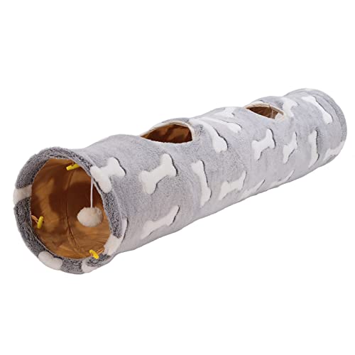 Lufodon Plüsch-Katzentunnel – zusammenklappbarer, kratzfester Spieltunnel für Katzen, Hunde, Welpen und Hasen mit Komfortmatte, Katzen- und Kätzchenzubehör, Katzenspielzeug für Lufodon Plüsch-Katzentunnel – zusammenklappbarer, kratzfester Spieltunnel für Katzen, Hunde, Welpen und Hasen mit Komfortmatte, Katzen- und Kätzchenzubehör, Katzenspielzeug für von Lufodon