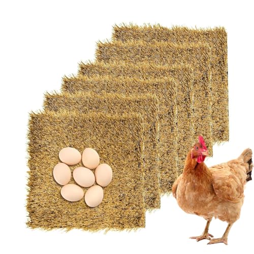 Luieonm Nistunterlagen für Hühnerstall, waschbar, wiederverwendbar, Hühnereinstreu, künstliches Geflügelzubehör für Bauernhof, Outdoor, Innenbereich, Gehöft, Garten, Weide, Küche, Winterhof Luieonm Nistunterlagen für Hühnerstall, waschbar, wiederverwendbar, Hühnereinstreu, künstliches Geflügelzubehör für Bauernhof, Outdoor, Innenbereich, Gehöft, Garten, Weide, Küche, Winterhof von Luieonm