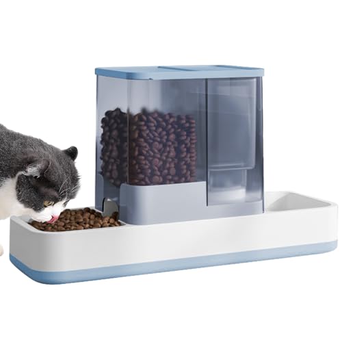 Luismia Automatischer Futterspender und Wasserspender für kleine Haustiere, 2-in-1, Schwerkraft-Katze, Auto, Katze, kleine, mittelgroße Hunde, Futterstation und Bewässerungs-Set, Futternapf für Luismia Automatischer Futterspender und Wasserspender für kleine Haustiere, 2-in-1, Schwerkraft-Katze, Auto, Katze, kleine, mittelgroße Hunde, Futterstation und Bewässerungs-Set, Futternapf für von Luismia