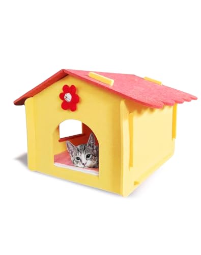 Lukamoo® Süßes Katzenhaus (Crimson Sunshine, groß) von Lukamoo