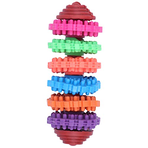 Lukasz Colorful Rubber Dental Teething Healthy Deeth Gums Chew Toy Tool 12,5 cm von Lukasz