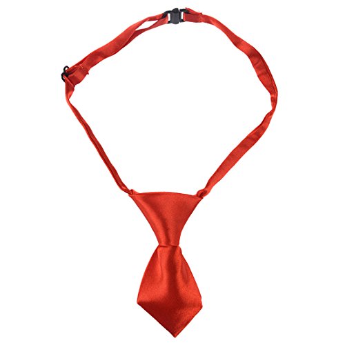 Lukasz Krawatte für Hunde, Katzen, verstellbar, Rot von Lukasz