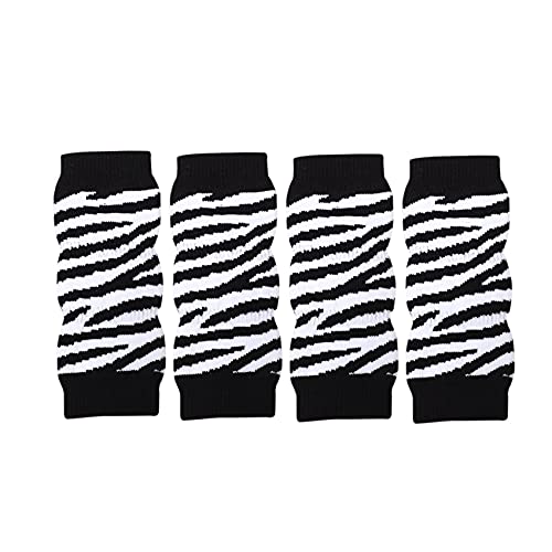 Lukasz Mignon beheizte Socken aus Baumwolle, rutschfest, 4 Stück, Schwarz, Größe XL von Lukasz