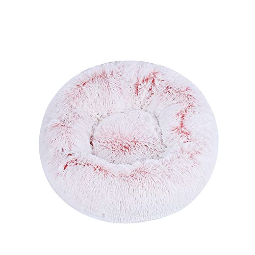 Lukery Hundebett Katzenbett Flauschig Rund aus Plüsch, Kuscheliges Donut Hundekissen und Katzenkissen Weiches Plüsch Hundeliege für Kleine, Mittelgroße und Große Haustiere (110CM,Farbverlauf rosa 1) Lukery Hundebett Katzenbett Flauschig Rund aus Plüsch, Kuscheliges Donut Hundekissen und Katzenkissen Weiches Plüsch Hundeliege für Kleine, Mittelgroße und Große Haustiere (110CM,Farbverlauf rosa 1) von Lukery