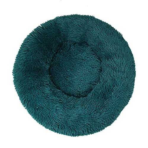 Lukery Hundebett Katzenbett Flauschig Rund aus Plüsch, Kuscheliges Donut Hundekissen und Katzenkissen Weiches Plüsch Hundeliege für Kleine, Mittelgroße und Große Haustiere (90CM,dunkel dunkel grün) Lukery Hundebett Katzenbett Flauschig Rund aus Plüsch, Kuscheliges Donut Hundekissen und Katzenkissen Weiches Plüsch Hundeliege für Kleine, Mittelgroße und Große Haustiere (90CM,dunkel dunkel grün) von Lukery